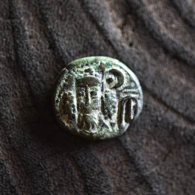 【良泉】【2025年最后一场】12月18日晚19.30点开拍！188组【直播场】西方古代钱币、丝路杂项、印章！ - 公元1世纪【埃兰】奥罗德斯一世（卡姆纳斯基尔）铜币，3.54克