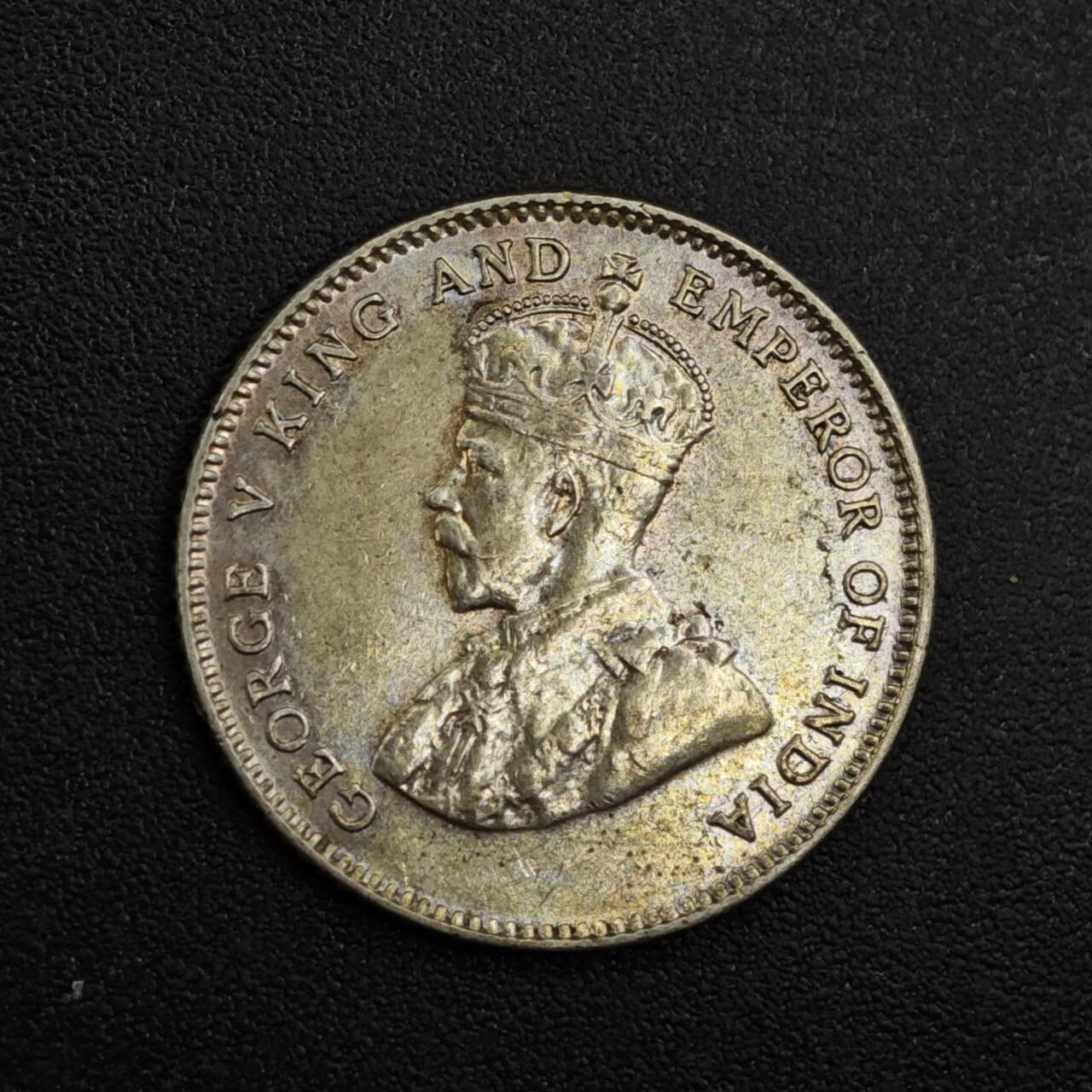 【淘币小摊】实时拍第八百一十五拍   银币套币场   满百包邮可预留二周 每周一统一发货   海峡1927年乔治五世10分银币