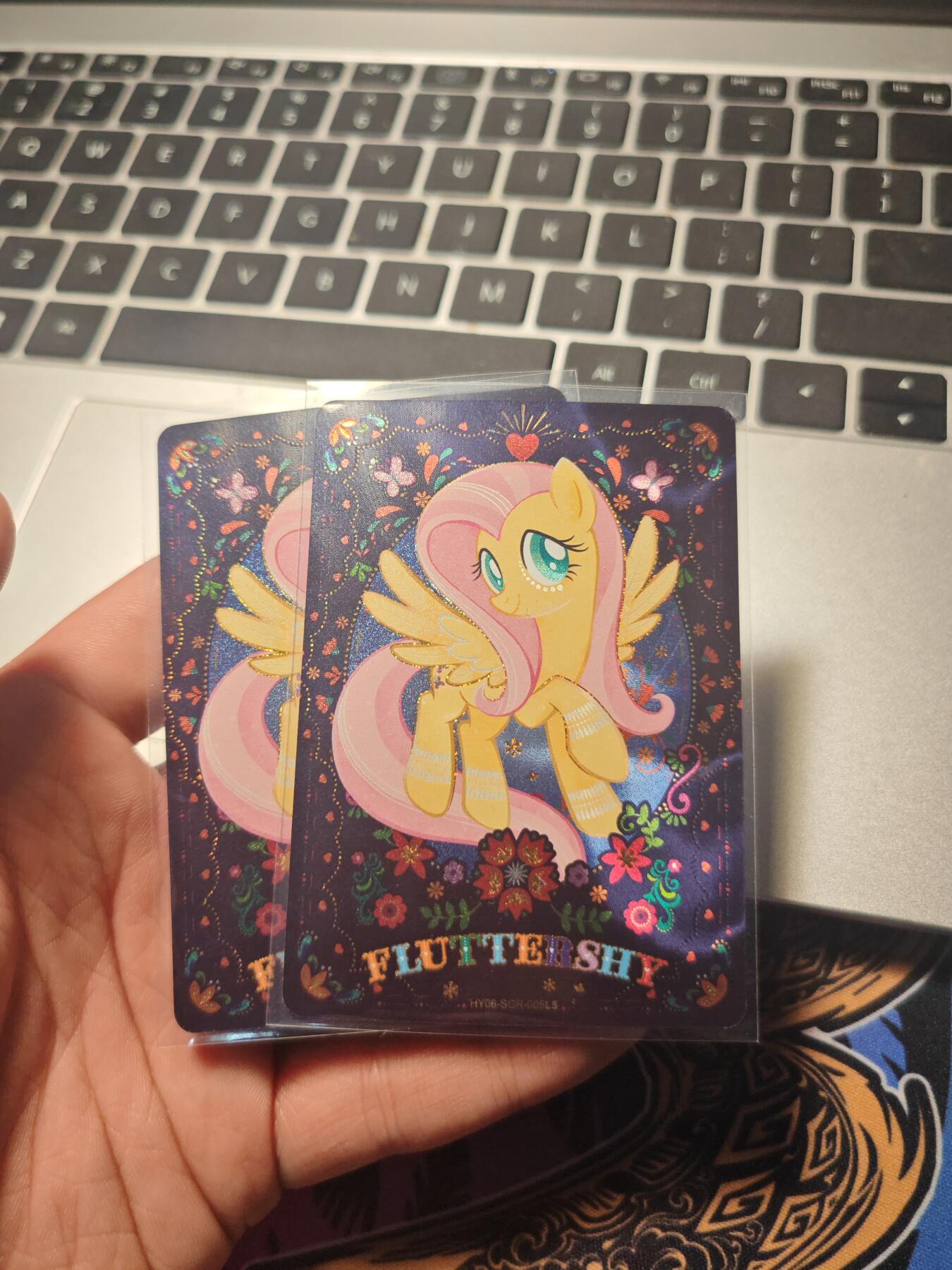 卡牌实验室开始第五次实验 卡游小马宝莉第六弹柔柔SGR×2