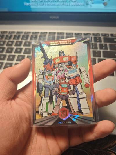 卡牌实验室开始第五次实验 - 【线下独占OR】卡游变形金刚OR-001