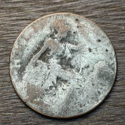 【铜匠收藏】★第134场★散币场，无佣金，30包邮。不满30元，支付5元运费。《接受代拍 代送NGC评级》 - 英国 1/2便士 铜币