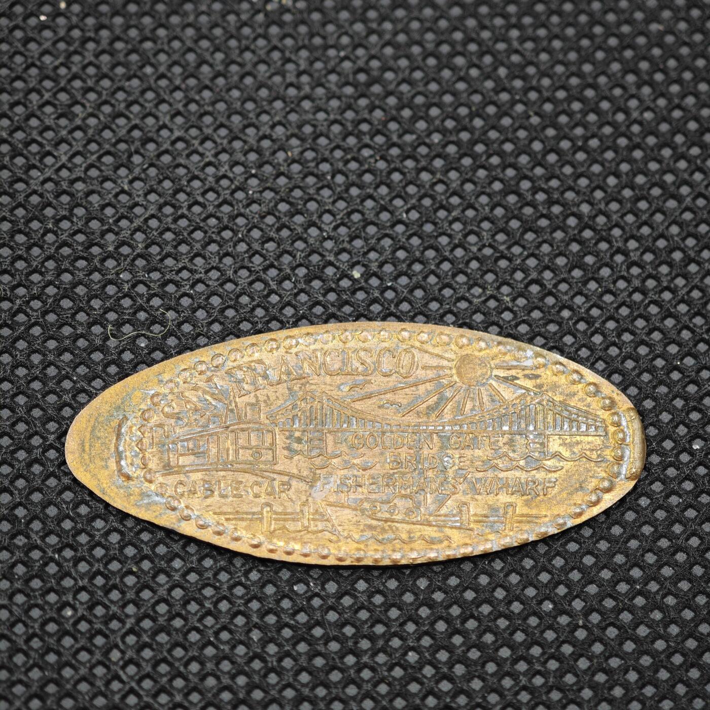 【淘币小摊】限时拍第八百一十六拍  纪念章场  满百包邮可预留两周  周一统一发货  旧金山纪念章直径44mm