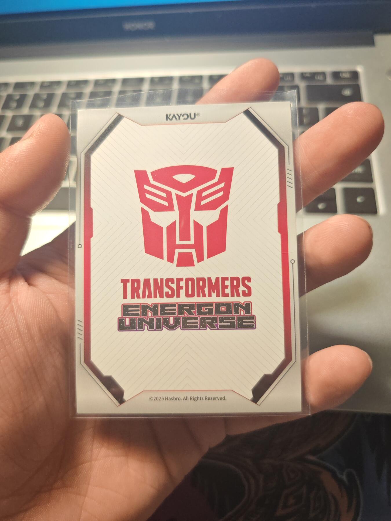 卡牌实验室开始第五次实验 【线下独占OR】卡游变形金刚OR-001