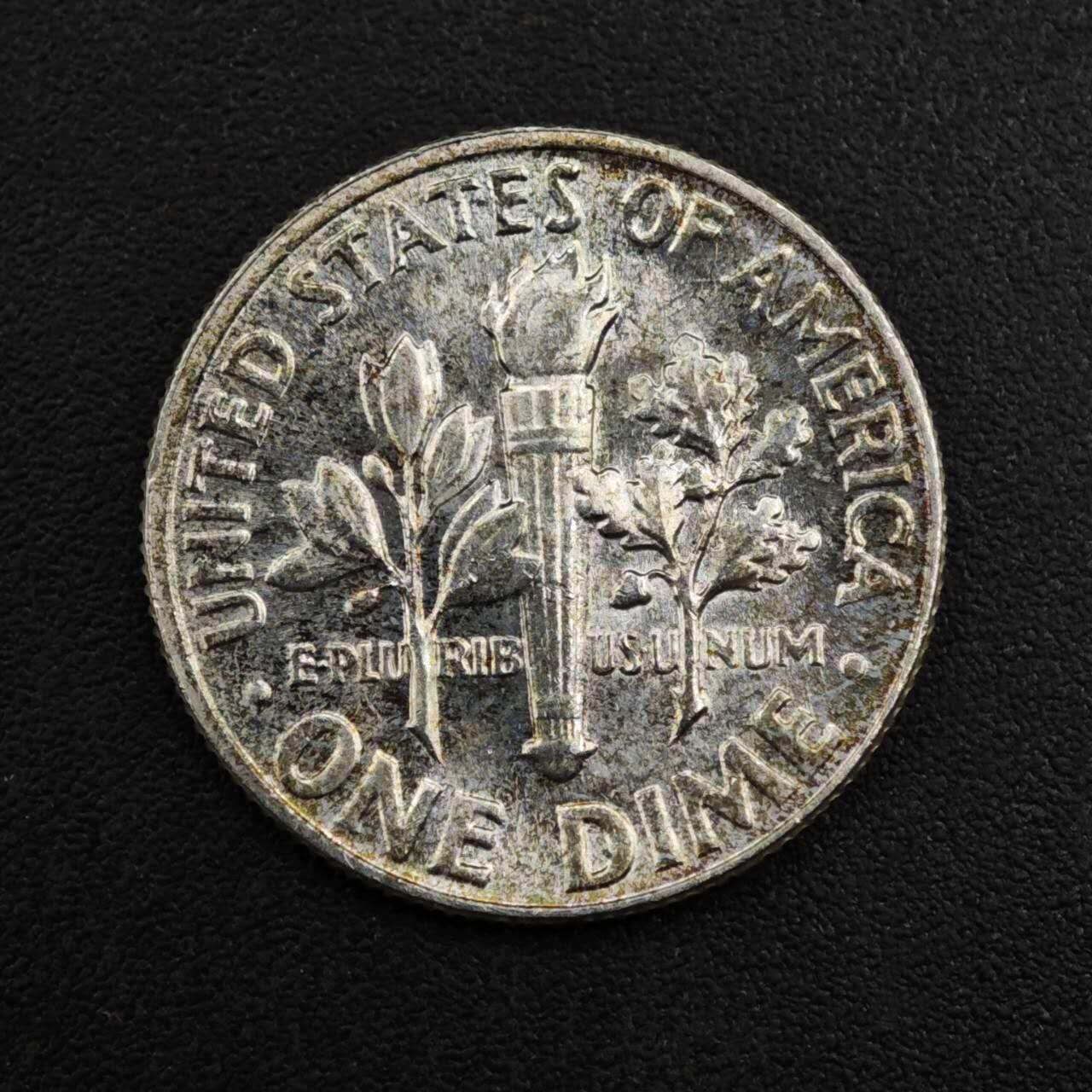 【淘币小摊】实时拍第八百一十五拍   银币套币场   满百包邮可预留二周 每周一统一发货   美国1964年罗斯福10分银币