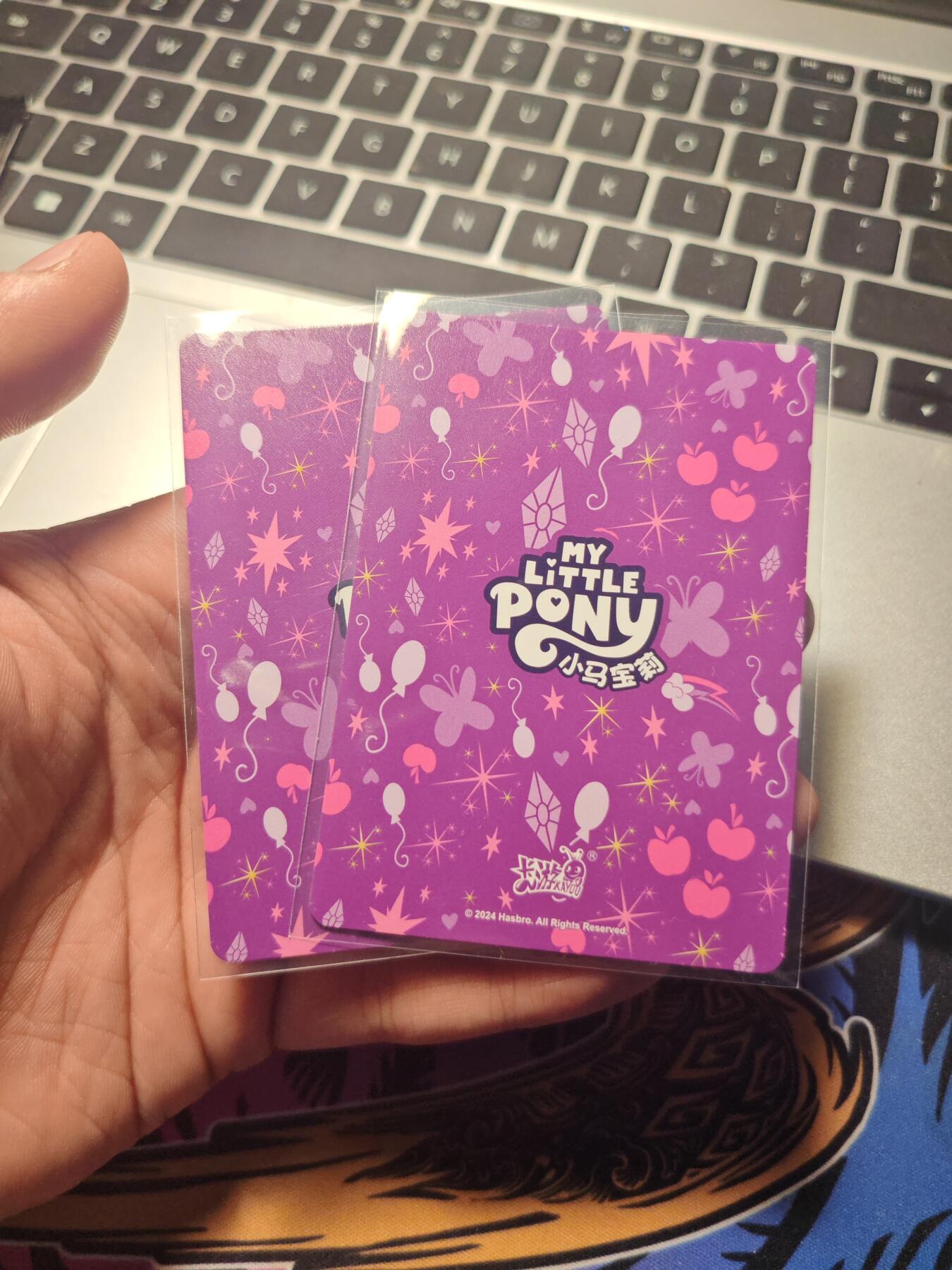 卡牌实验室开始第五次实验 卡游小马宝莉第六弹柔柔SGR×2