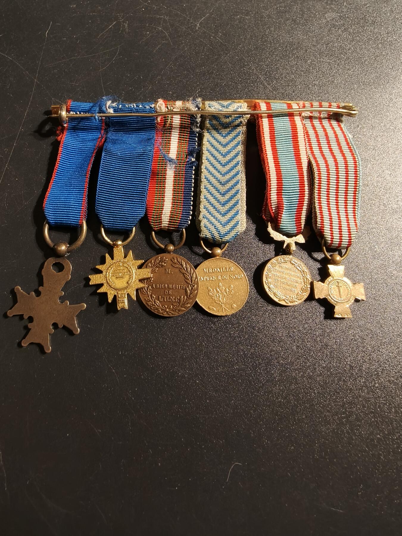 老王徽章第167期 法国北非安全行动迷你章6R