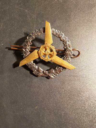 老王徽章第167期 - 法国陆军航空兵直升机机械师证章