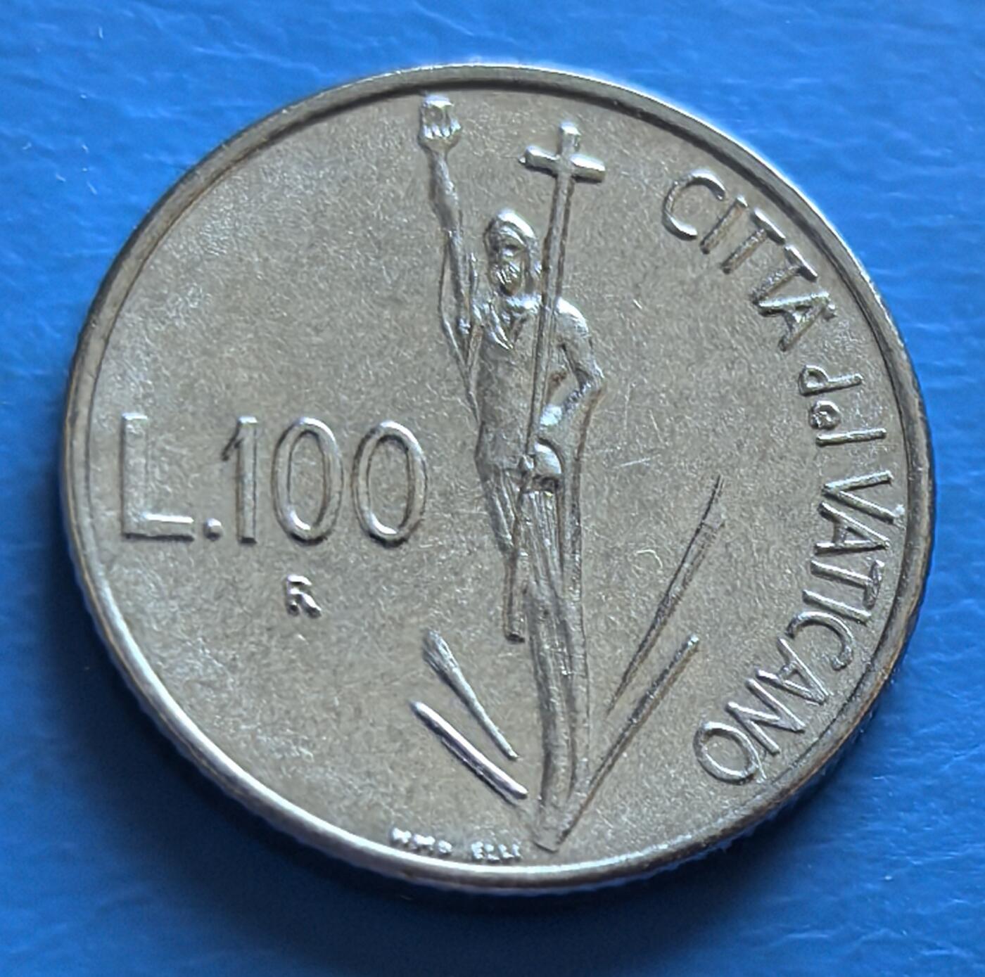 外国优质老铜币银币，周六九点倒数截拍，满百包邮，可寄存半年，喜欢朋友微信扫描二维码可直接参拍 梵蒂冈100里拉