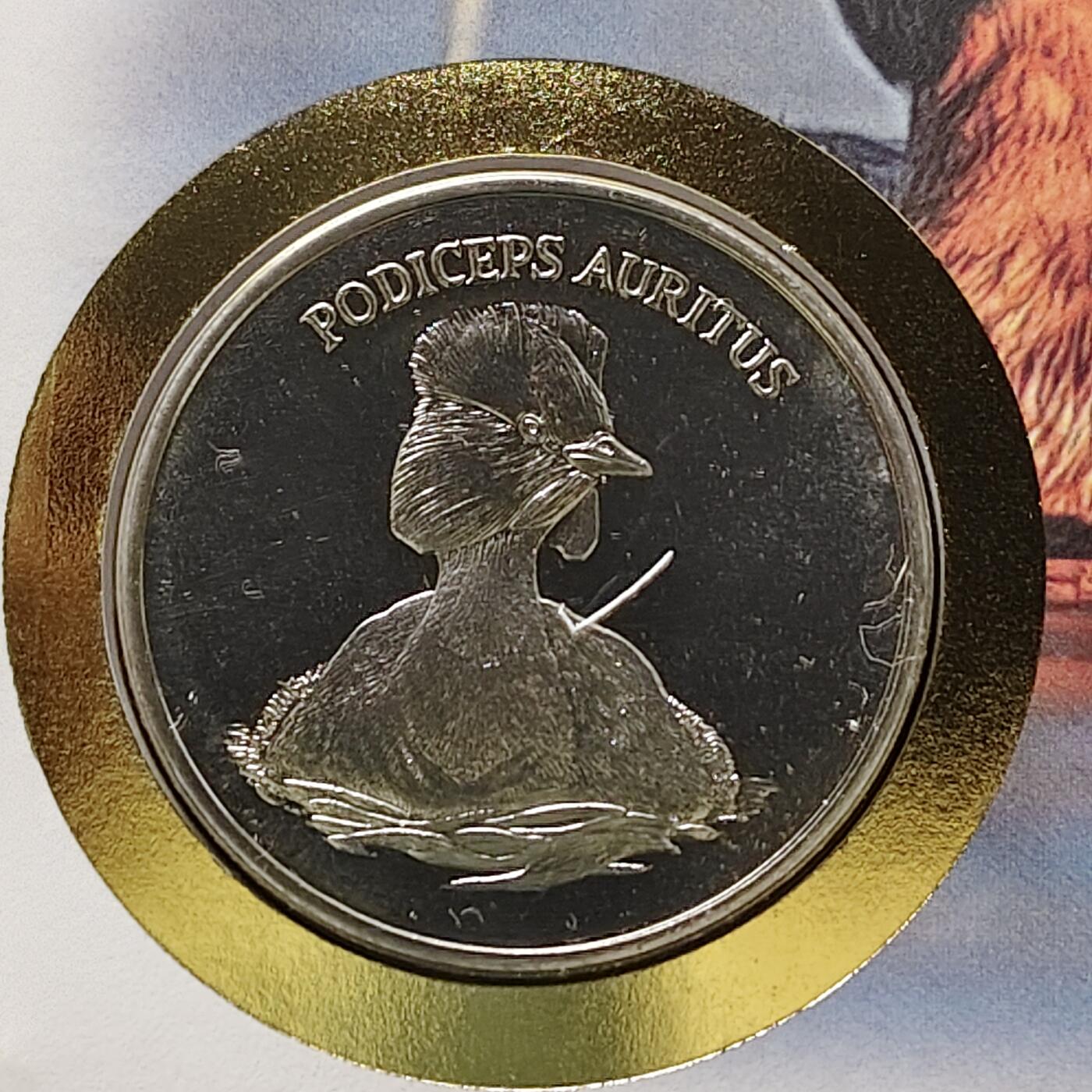 【全场包邮】纯粹捡漏拍482场（免费代拍第19场）-币封+套装+富兰克林（注意佣金） 【邮章封】WWF世界自然基金会1986年30周年‌鸊鷉纪念邮章封