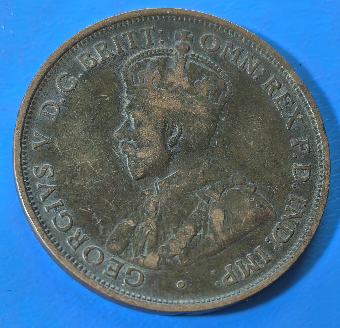 外国优质老铜币银币，周六九点倒数截拍，满百包邮，可寄存半年，喜欢朋友微信扫描二维码可直接参拍 澳大利亚1912年大便士H版