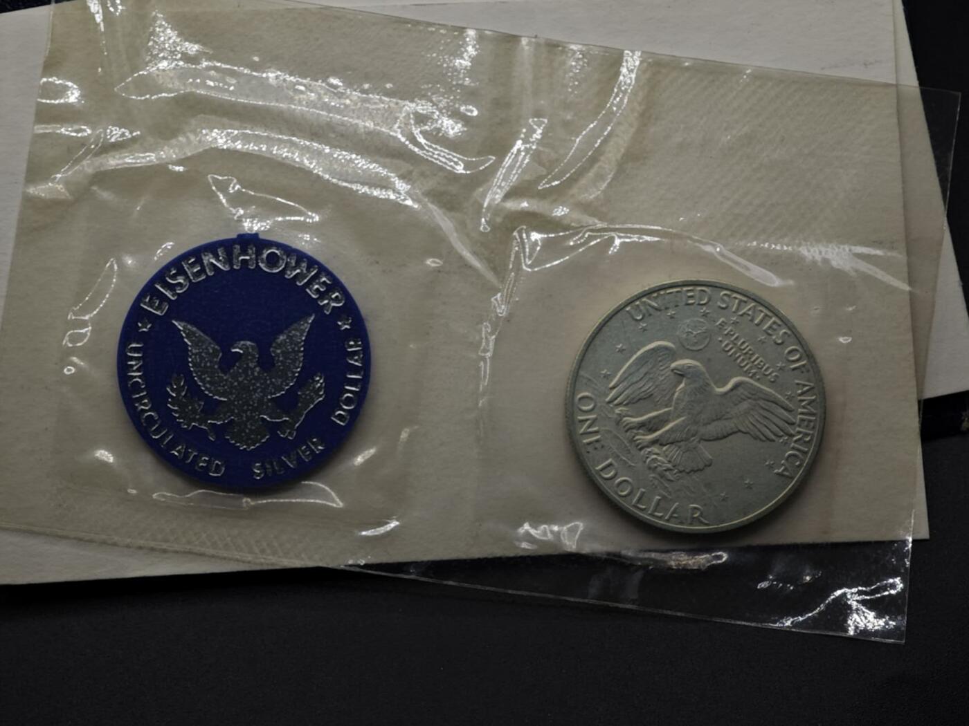 【淘币小摊】实时拍第八百一十五拍   银币套币场   满百包邮可预留二周 每周一统一发货   美国1971年1元银币24.6克400银 银价127