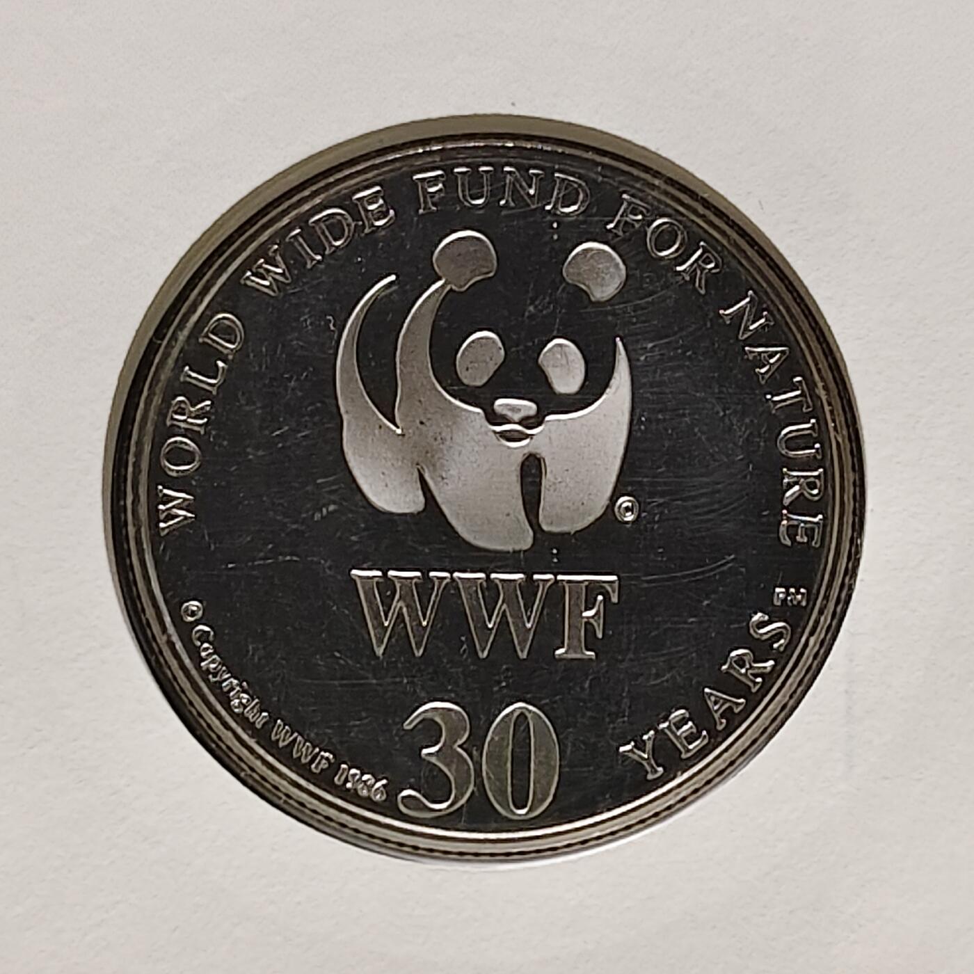 【全场包邮】纯粹捡漏拍482场（免费代拍第19场）-币封+套装+富兰克林（注意佣金） 【邮章封】WWF世界自然基金会1986年30周年‌虎纪念邮章封