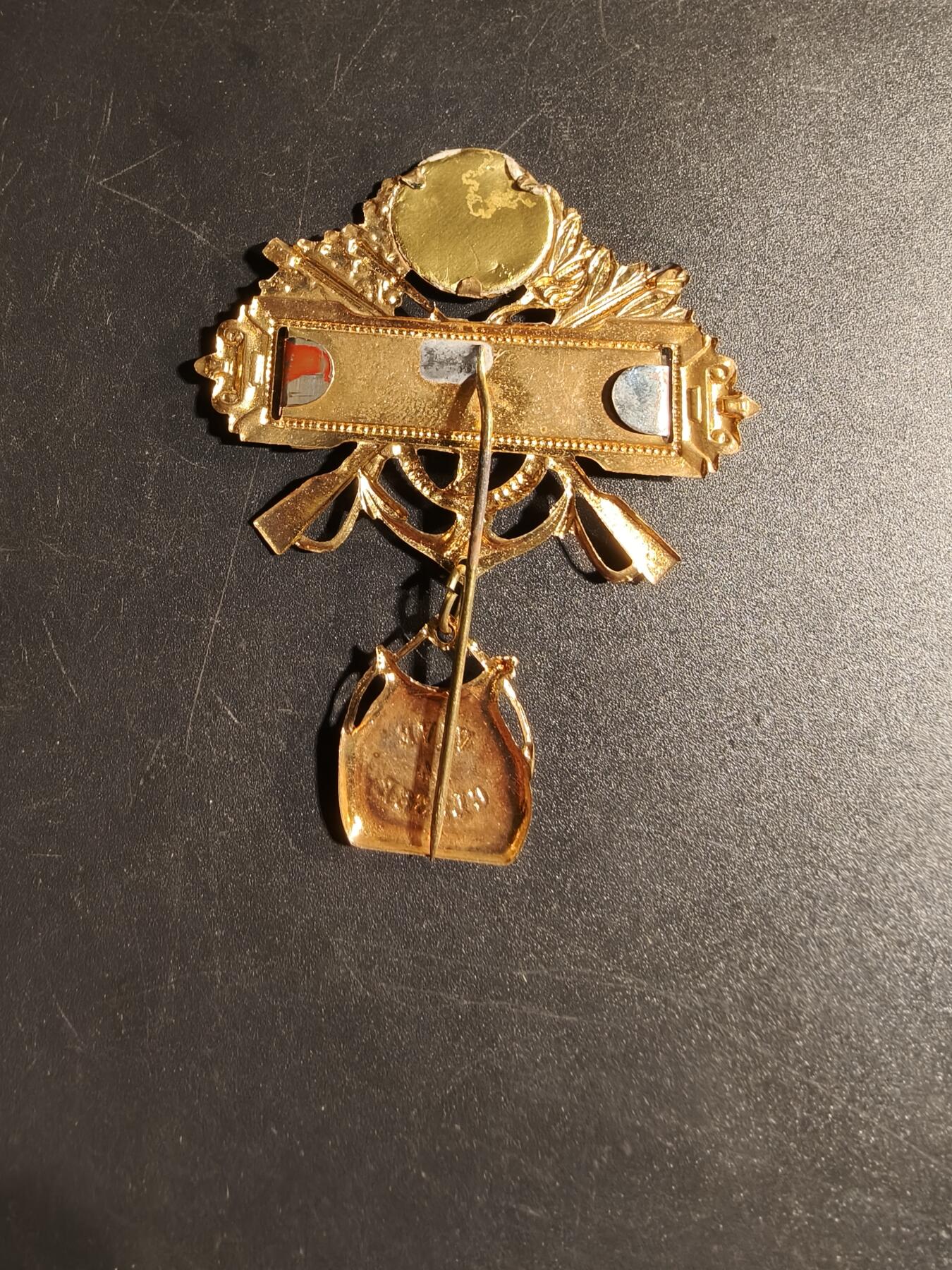 老王徽章第167期 法国一战步兵良好服役针插