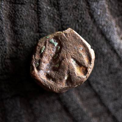 【良泉】【2025年最后一场】12月18日晚19.30点开拍！188组【直播场】西方古代钱币、丝路杂项、印章！ - 公元3-4世纪【寄多罗】铜币，3.5克