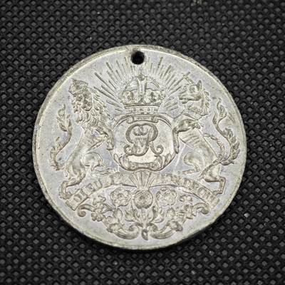 【淘币小摊】限时拍第八百一十六拍  纪念章场  满百包邮可预留两周  周一统一发货  -  英国1911年乔治五世加冕纪念章直径39mm