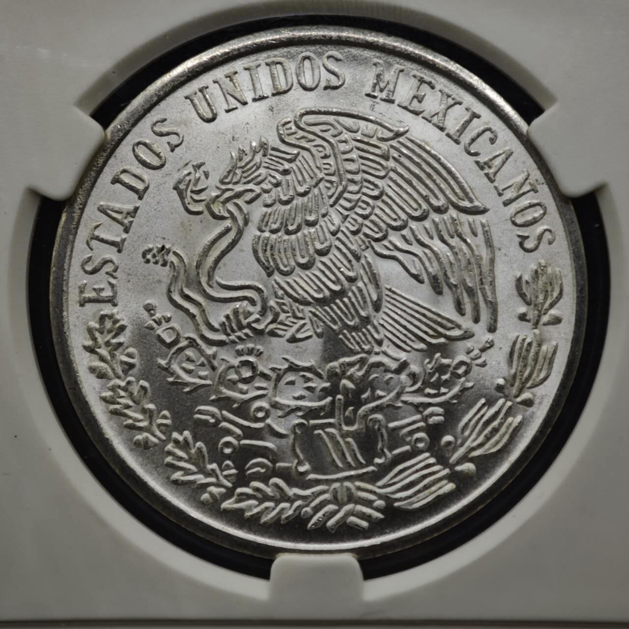 【淘币小摊】实时拍第八百一十五拍   银币套币场   满百包邮可预留二周 每周一统一发货   墨西哥1978年100比索银币 重27.77克720银 银价258