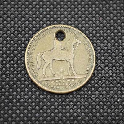 【淘币小摊】限时拍第八百一十六拍  纪念章场  满百包邮可预留两周  周一统一发货  -  英国威灵顿公爵纪念章直径22mm