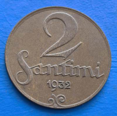 外国优质老铜币银币，周六九点倒数截拍，满百包邮，可寄存半年，喜欢朋友微信扫描二维码可直接参拍 - 拉脱维亚1932年2分