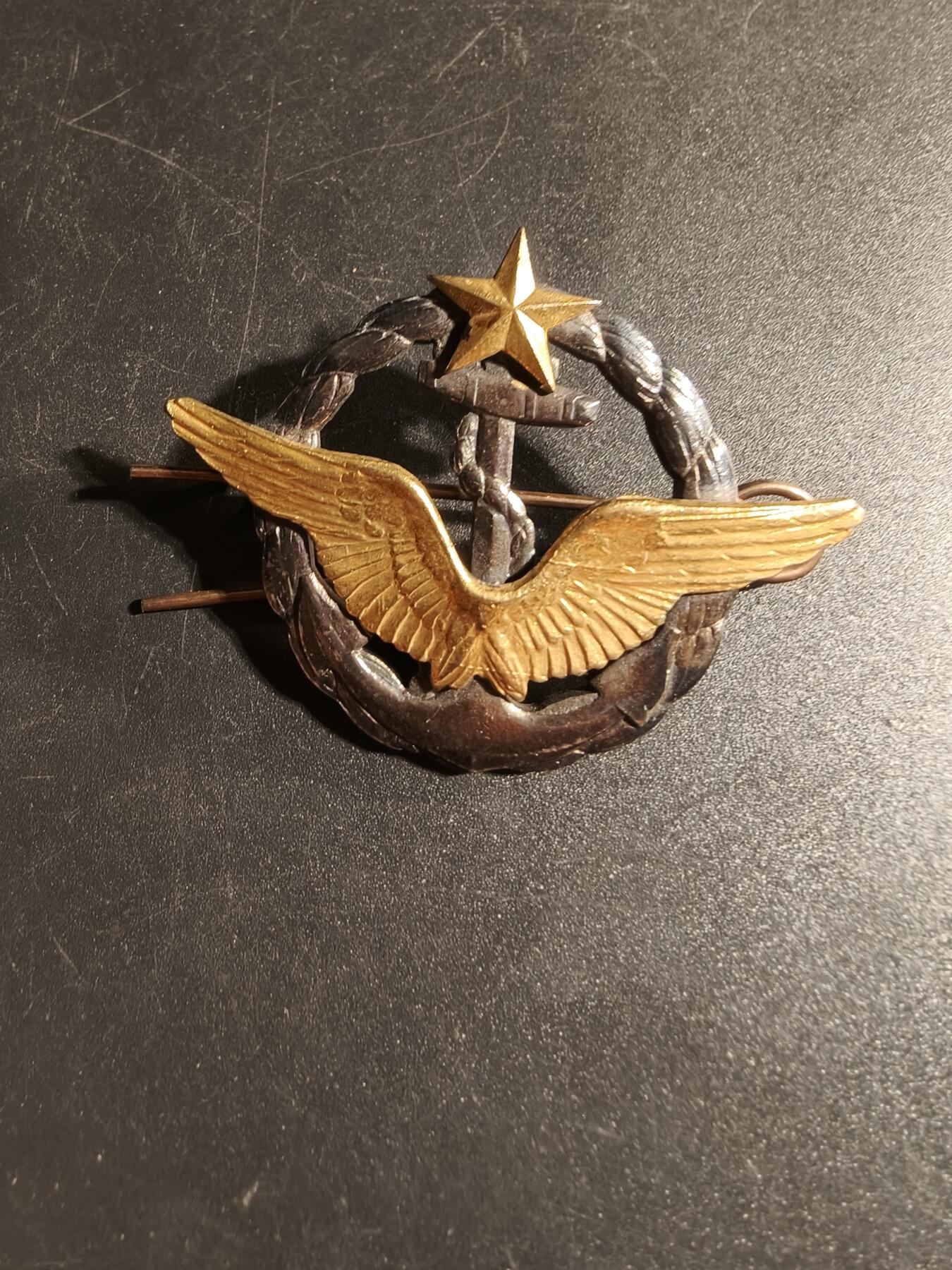 老王徽章第167期 法国海军航空兵飞行员证章