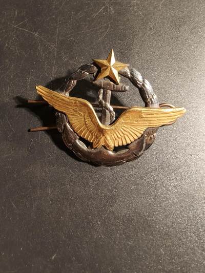 老王徽章第167期 - 法国海军航空兵飞行员证章