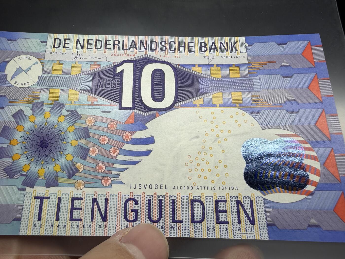 2025年集古藏今外币拍卖第十期-第10场—（总第290拍-纸币专场），本期拍完结算一次，发货时间2-3天，休息几天后继续新的一期拍卖。 全新1997年荷兰10盾