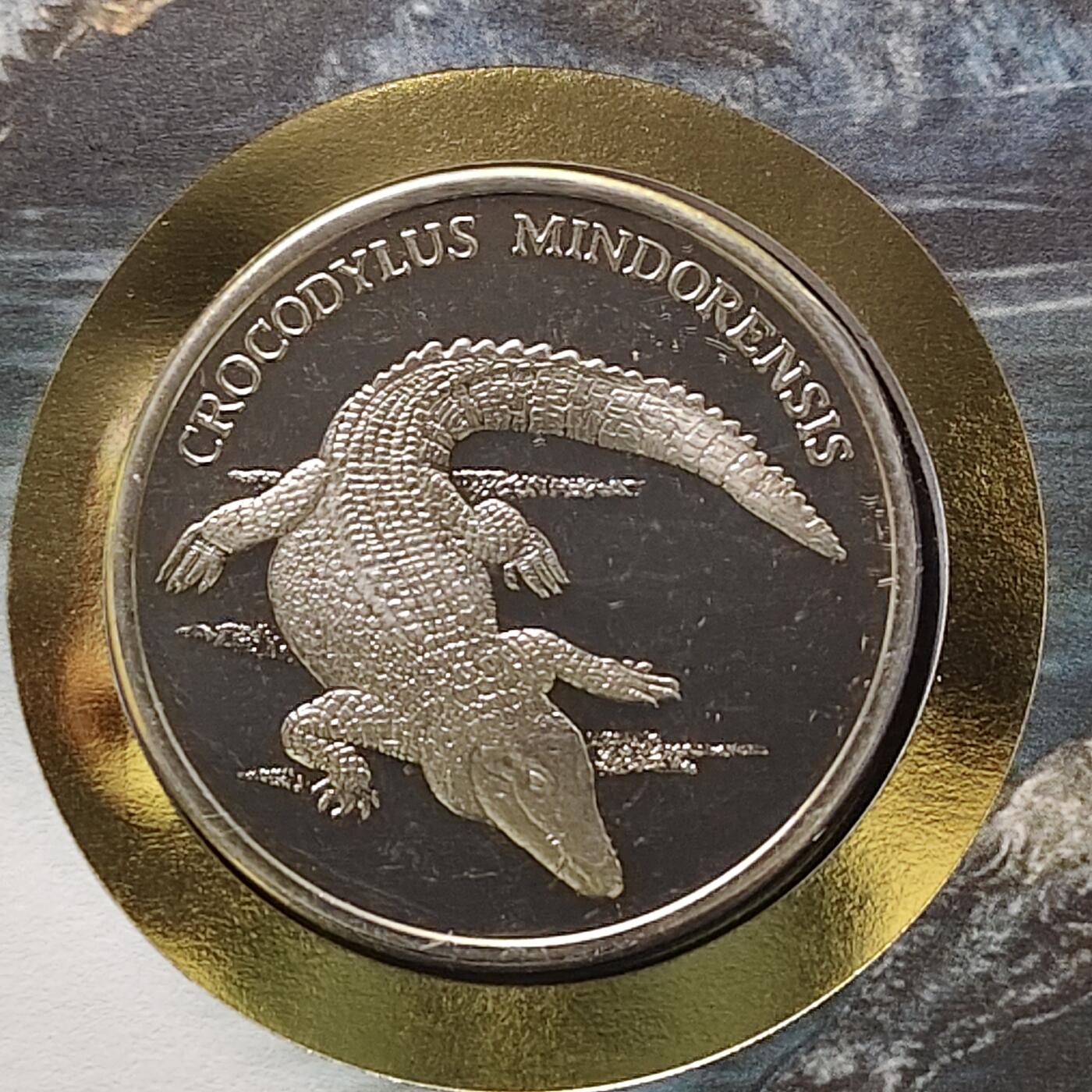 【全场包邮】纯粹捡漏拍482场（免费代拍第19场）-币封+套装+富兰克林（注意佣金） 【邮章封】WWF世界自然基金会1986年30周年‌‌菲律宾鳄纪念邮章封