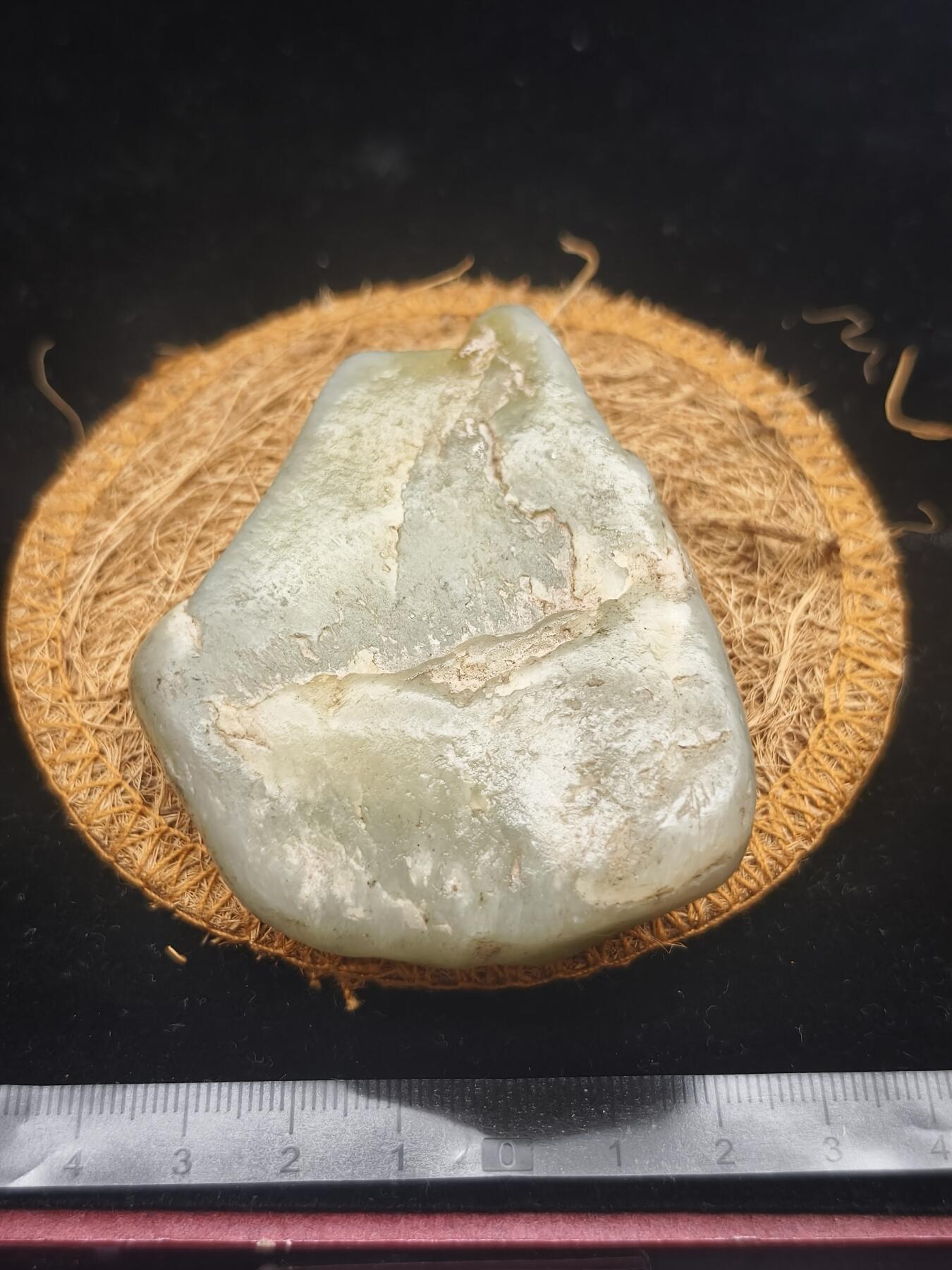 90期回流戒指饰品杂件纪念章丝路钱币专场 新疆天然和田玉籽料