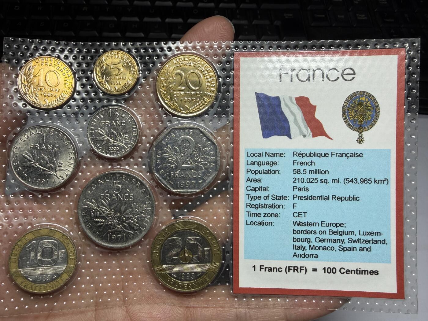 2025年集古藏今外币拍卖第十期-第10场—（总第290拍-纸币专场），本期拍完结算一次，发货时间2-3天，休息几天后继续新的一期拍卖。 法国各面值一套