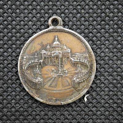 【淘币小摊】限时拍第八百一十六拍  纪念章场  满百包邮可预留两周  周一统一发货  -  梵蒂冈纪念章直径22mm