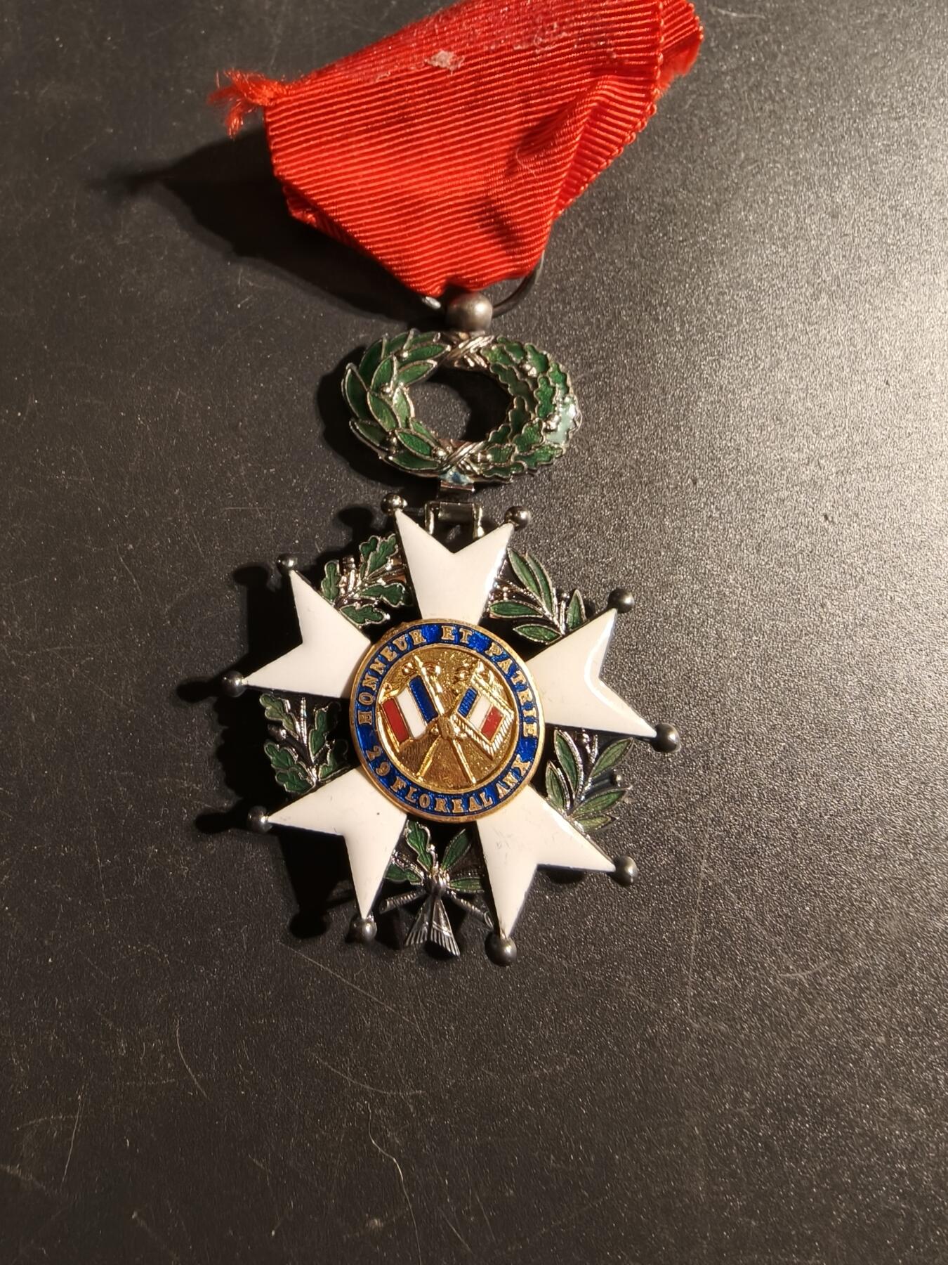 老王徽章第167期 法国骑士级荣誉军团勋章    五共时期    原盒