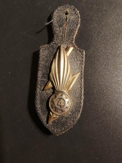 老王徽章第167期 - 法国第4铁路运输大队证章