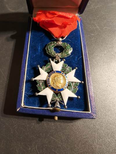 老王徽章第167期 - 法国骑士级荣誉军团勋章    五共时期    原盒