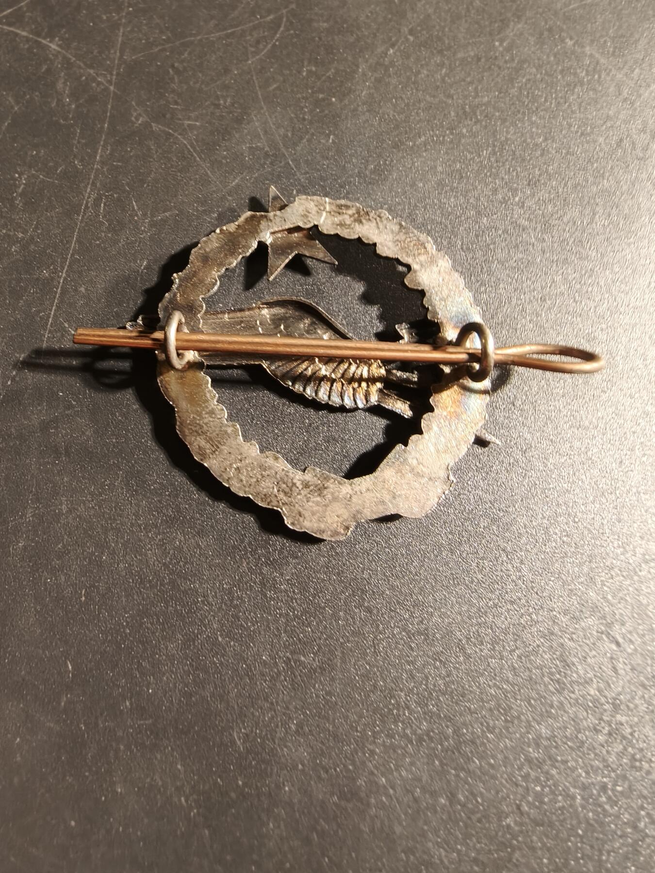 老王徽章第167期 法国空军无线电操作员学员证章