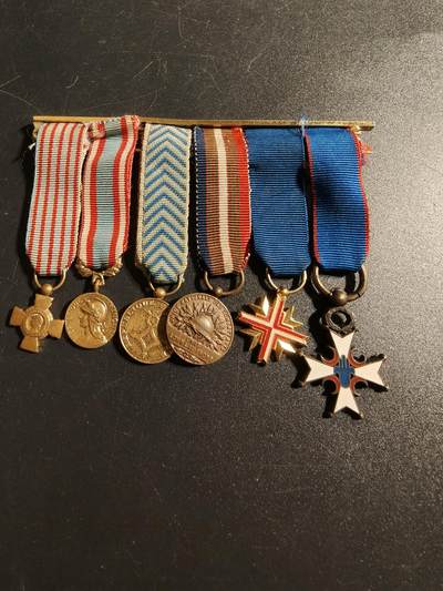 老王徽章第167期 - 法国北非安全行动迷你章6R