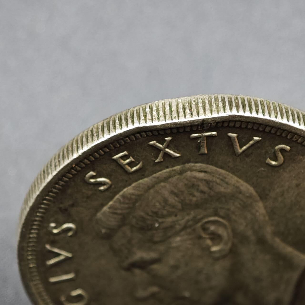 【淘币小摊】实时拍第八百一十五拍   银币套币场   满百包邮可预留二周 每周一统一发货   南非1952年开普敦300周年5先令银币银价180