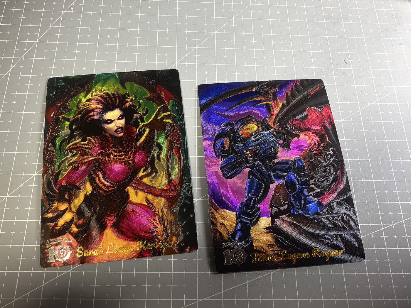 无佣金 不寄存 不收拍 链接少 我只是一个小小的卡牌收藏玩家   需要多宫大佬请私聊 部分卡牌设有底价（不想玩的那么累，即使有底价也会比市场价便宜的多，懂的自然懂） 拒绝小号抬价 大家放心拍 所有拍品部分套有卡膜 部分卡牌多宫 自制卡牌 不包厂瑕 放大镜 品控 勿拍 流拍商品会循环 感谢大家支持 留个关注 不定时上新 谢谢 奇点卡牌 星际争霸俩张