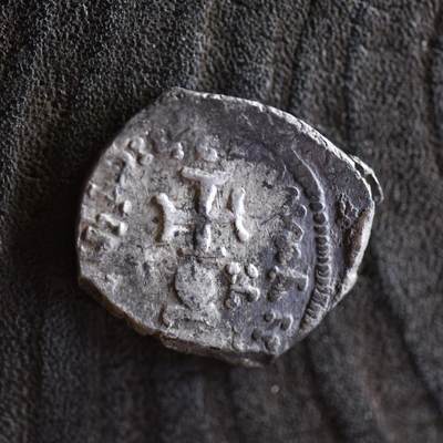 【良泉】【元旦直播场】1月1日晚19.30点开拍！208组西方古代钱币、日本朝鲜花钱 - 【罕见】公元615-638年【拜占庭帝国】希拉克略与其长子君士坦丁三世银币，6.64克，君士坦丁堡造币厂打制