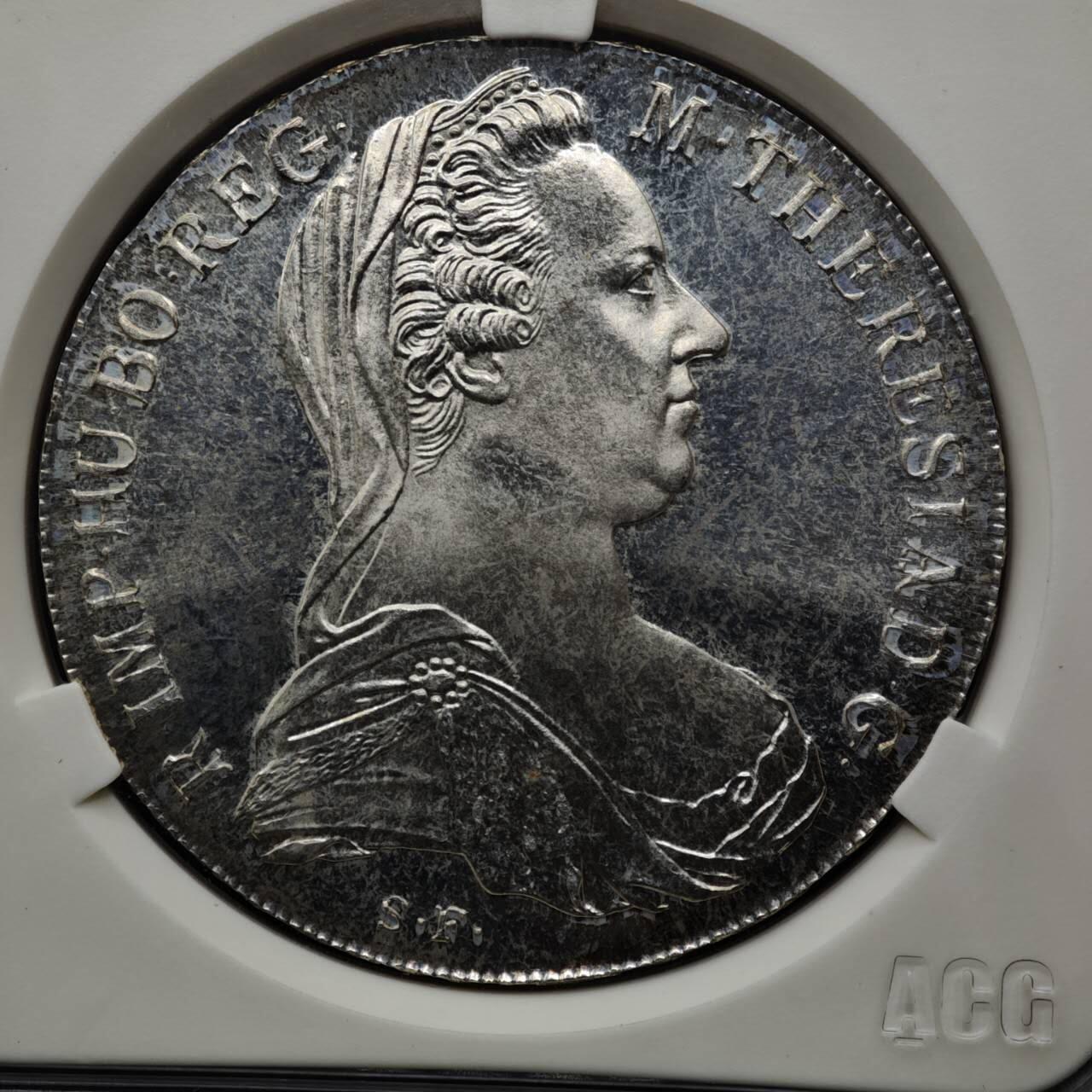 【淘币小摊】实时拍第八百一十五拍   银币套币场   满百包邮可预留二周 每周一统一发货   奥地利大奶妈银币重28.3克833银银价304