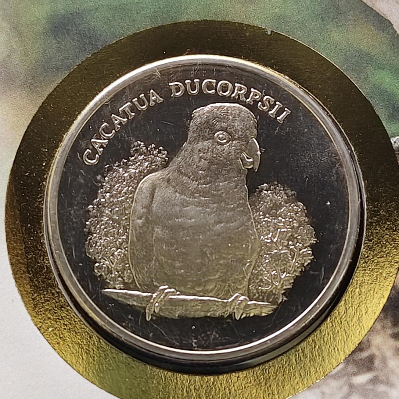 【全场包邮】纯粹捡漏拍482场（免费代拍第19场）-币封+套装+富兰克林（注意佣金） 【邮章封】WWF世界自然基金会1986年30周年‌杜氏凤头鹦鹉纪念邮章封