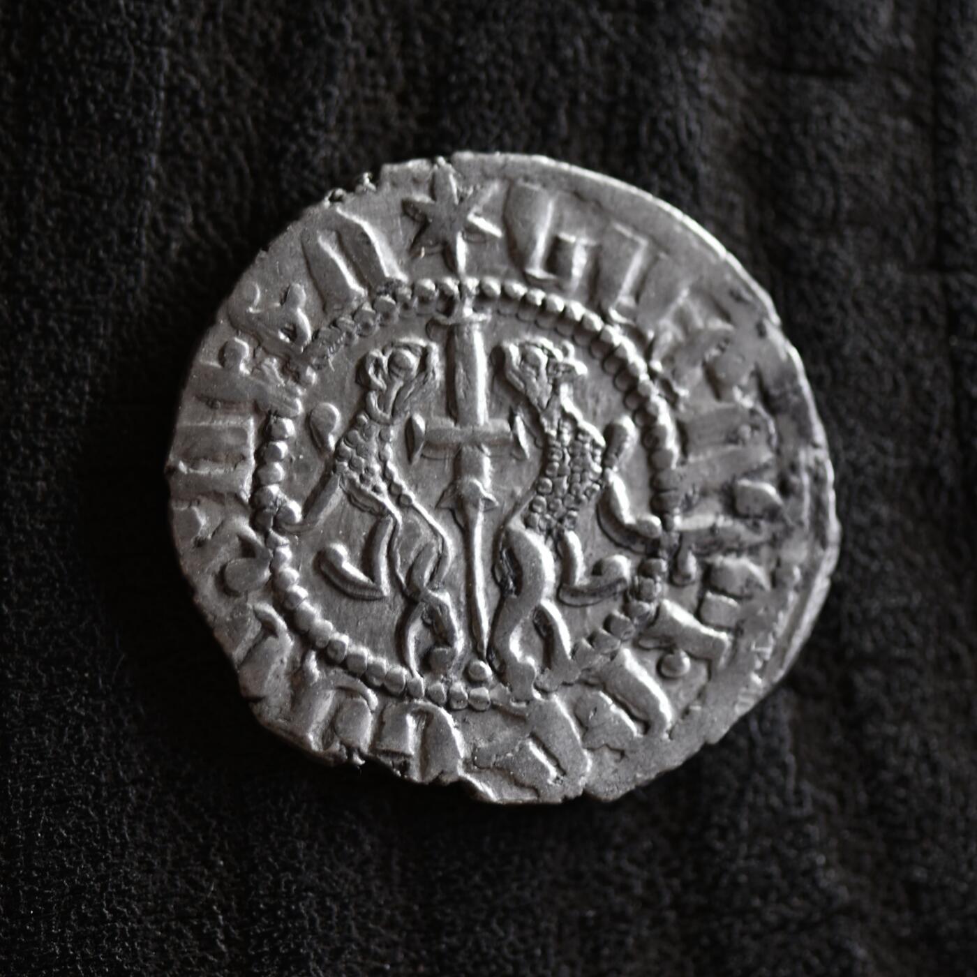 【良泉】【2025年最后一场】12月18日晚19.30点开拍！188组【直播场】西方古代钱币、丝路杂项、印章！ 【未流通】公元1198-1219年【中世纪·十字军】首位【奇里乞亚亚美尼亚王国】国王——列翁一世，打制银币，2.91克