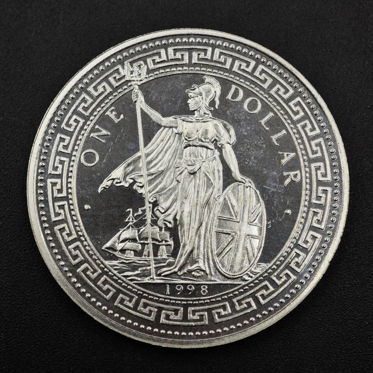 【淘币小摊】实时拍第八百一十五拍   银币套币场   满百包邮可预留二周 每周一统一发货   1998年库克船长航行南太平洋230周年站洋银币重28.6克银价332