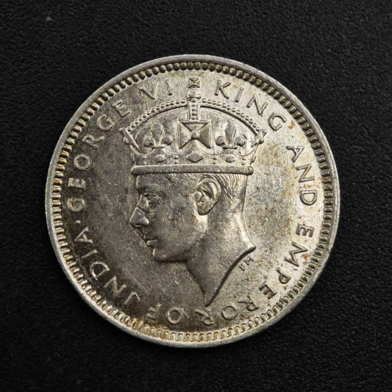 【淘币小摊】实时拍第八百一十五拍   银币套币场   满百包邮可预留二周 每周一统一发货   马来亚1939年乔治六世10分银币