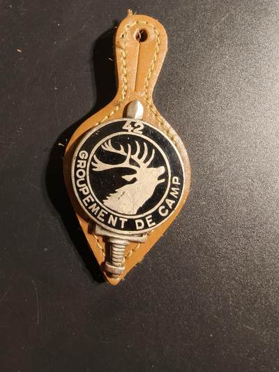 老王徽章第167期 - 法国第42野营连证章