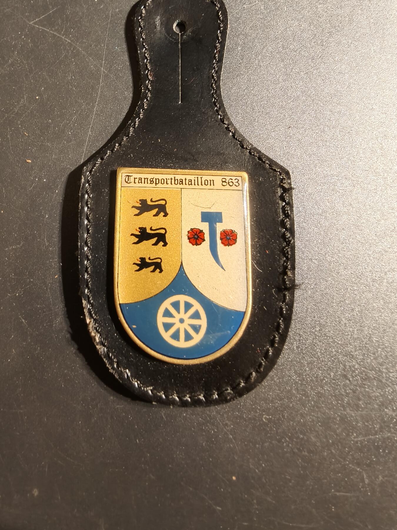 老王徽章第167期 德国联邦国防军863运输营证章