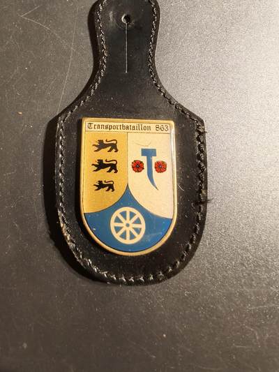 老王徽章第167期 - 德国联邦国防军863运输营证章