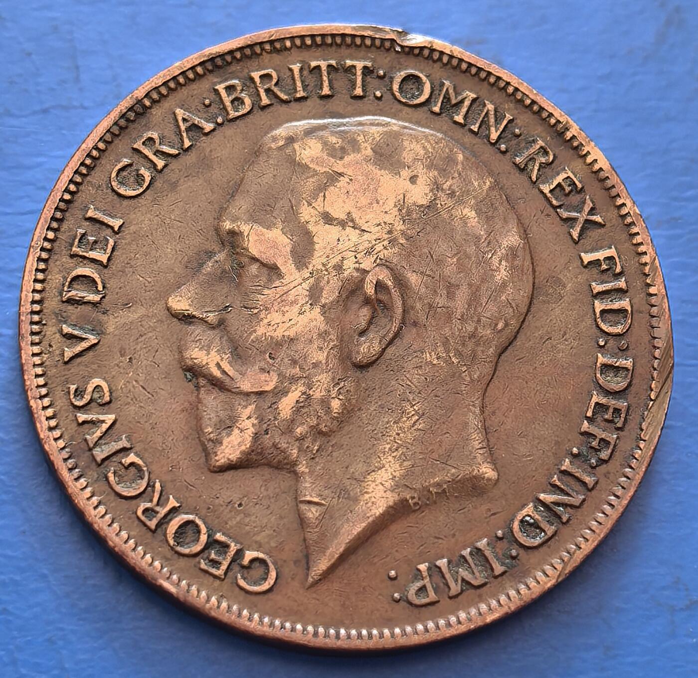 外国优质老铜币银币，周六九点倒数截拍，满百包邮，可寄存半年，喜欢朋友微信扫描二维码可直接参拍 英国1920年大便士