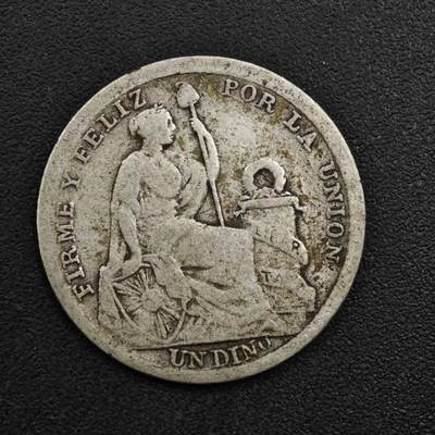 【淘币小摊】实时拍第八百一十五拍   银币套币场   满百包邮可预留二周 每周一统一发货   - 秘鲁1906年10分银币