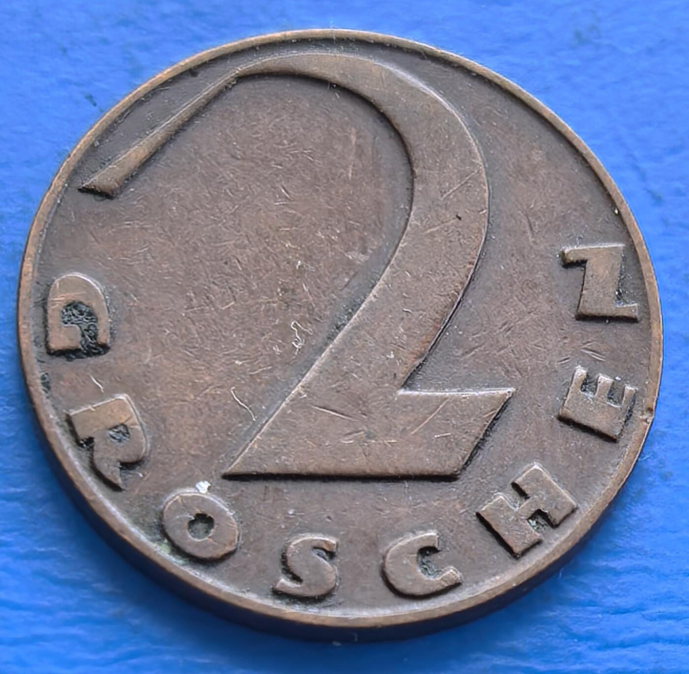 外国优质老铜币银币，周六九点倒数截拍，满百包邮，可寄存半年，喜欢朋友微信扫描二维码可直接参拍 奥地利1929年2格罗申