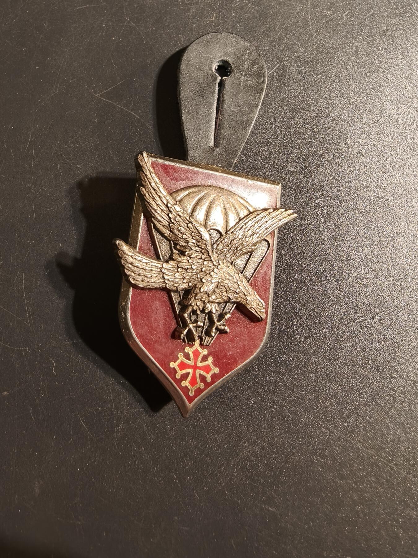 老王徽章第167期 法国第11伞兵旅证章