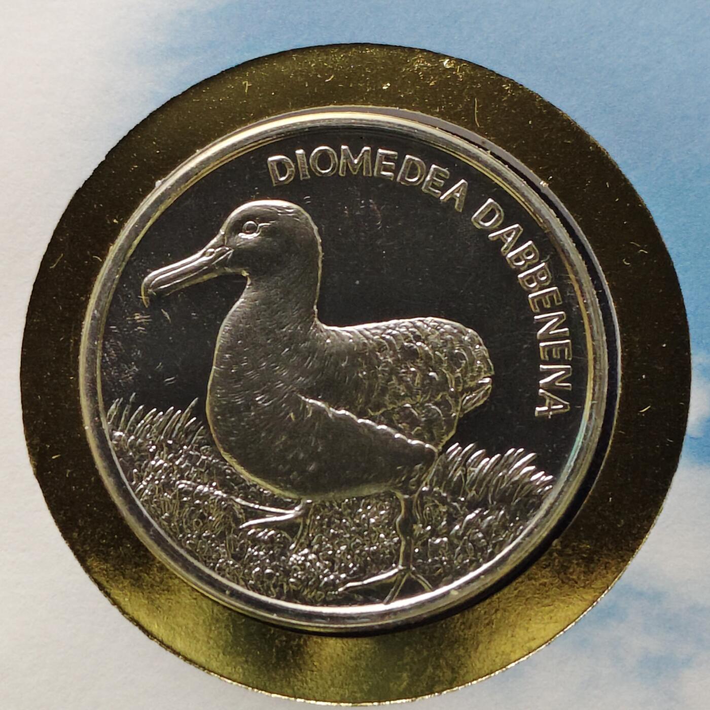 【全场包邮】纯粹捡漏拍482场（免费代拍第19场）-币封+套装+富兰克林（注意佣金） 【邮章封】WWF世界自然基金会极度濒危阿岛信天翁邮章封